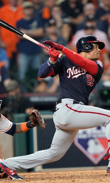 Soto, Nationals top Cole, Astros 5-4 in World Series opener